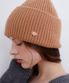 wool 100 knit beanie (C054_dark beige)