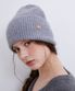 wool 100 knit beanie (C054_grey)