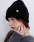 wool 100 knit beanie (C054_black)