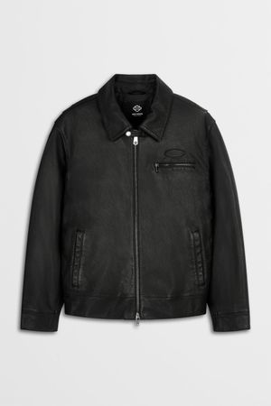 [CORE] 싱글 레더 자켓_블랙 HH15101103