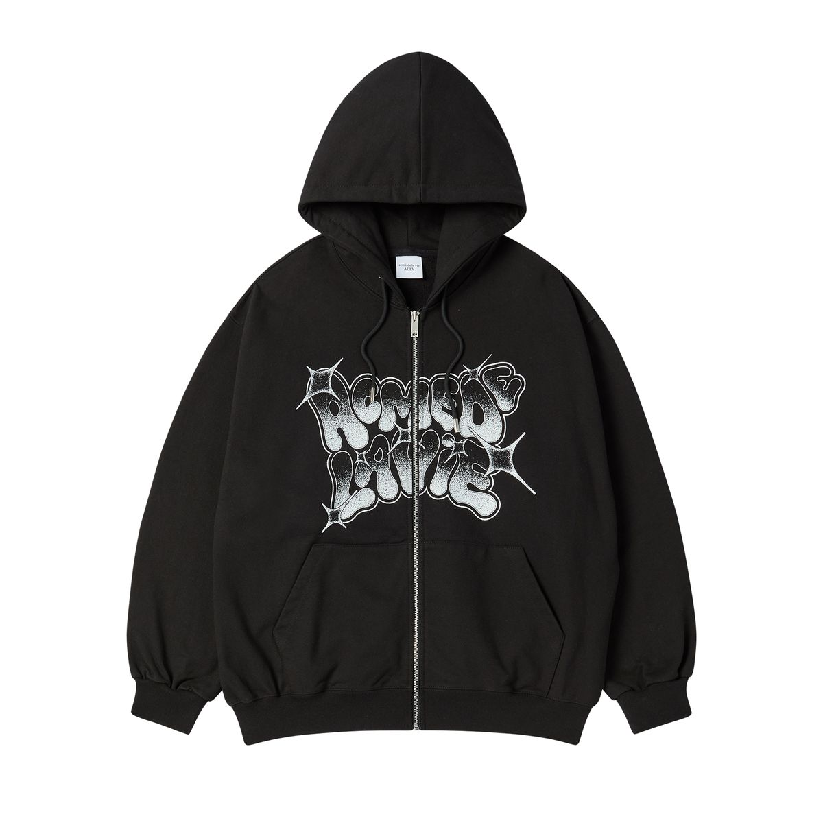 아크메드라비(ACME DE LA VIE) GRAFFITI ARTWORK HOODIE ZIP UP