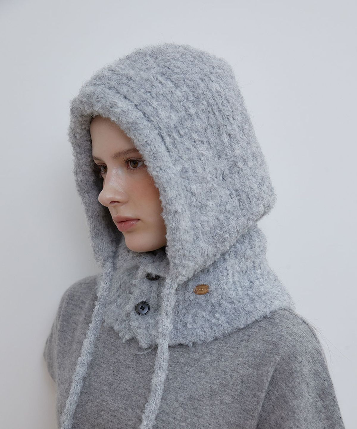 할렌(HALDEN) mild hairy balaclava (C057_grey)