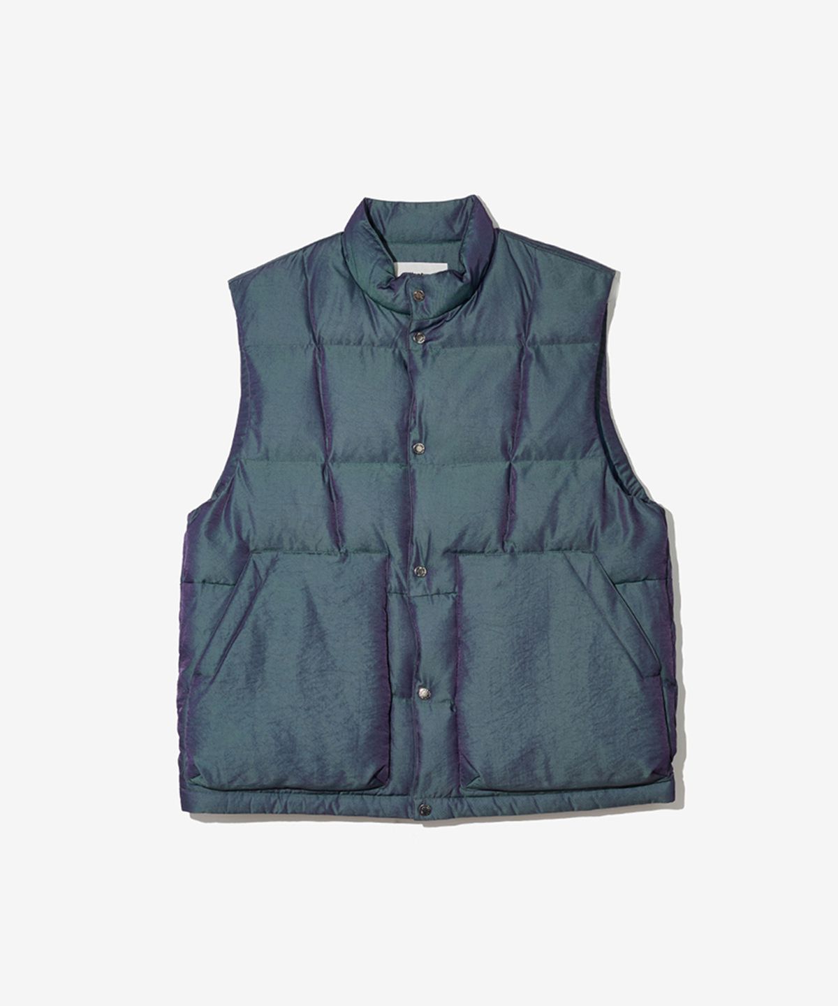 논타입(NONTYPE) PRISM DOWN VEST (NAVY)