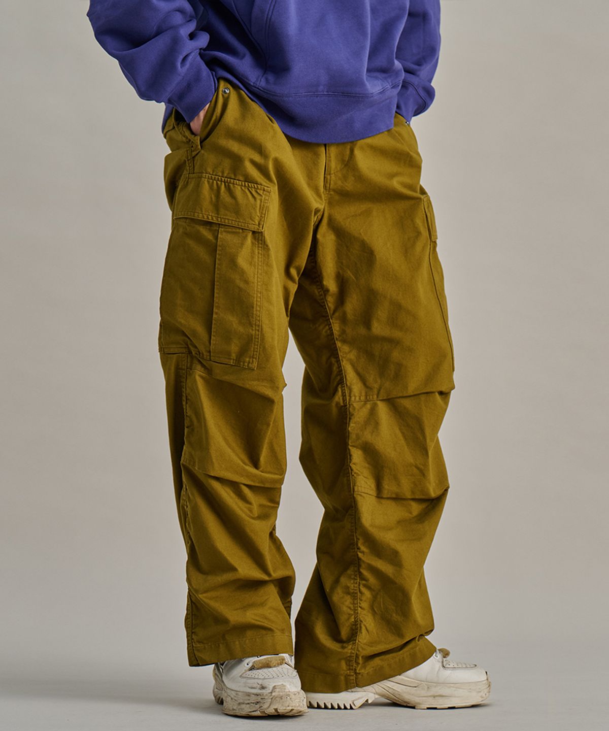 논타입(NONTYPE) M51 HEAVY PANTS (OLIVE)