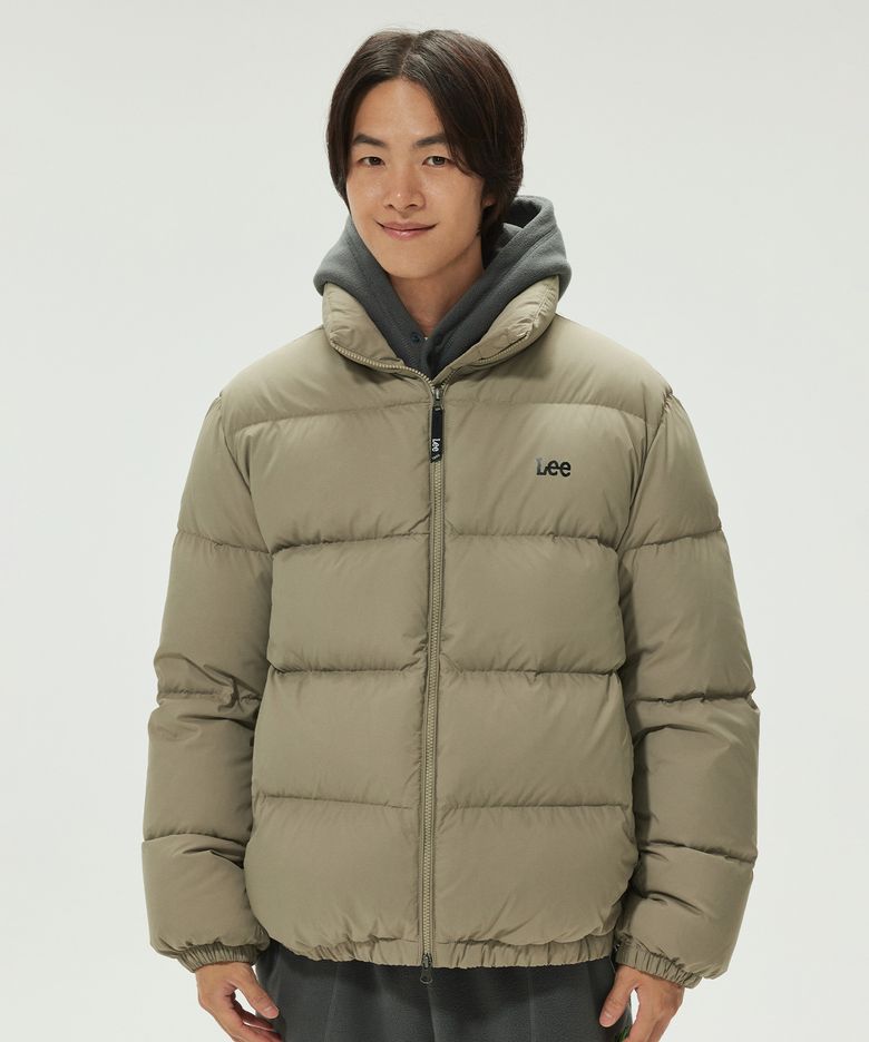 베이직 다운 베이지
