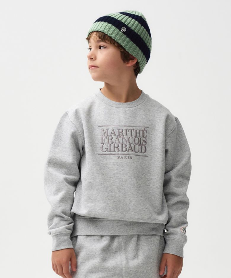 ENFANT CLASSIC LOGO SWEATSHIRT (BRUSHED) melange gray