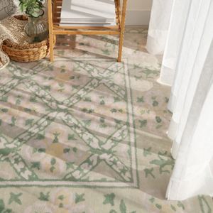 사계절 물세탁 빈티지 가든 인테리어 러그