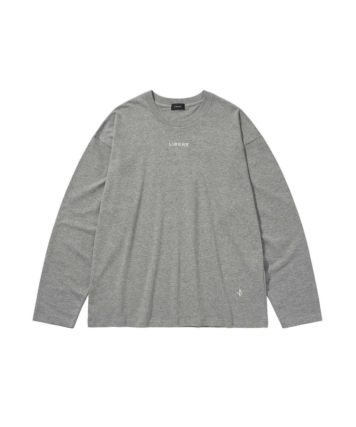 리베레(LIBERE) LIBERE LOGO LS TEE / GRAY