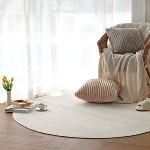 로망스 사계절 단모 원형 러그