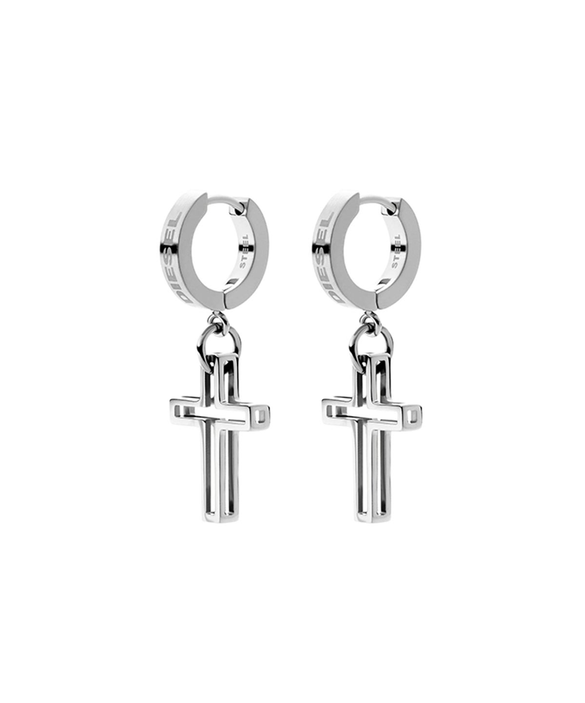 디젤 악세사리(DIESEL ACCESSORY) DX1333040 후프 귀걸이 세트