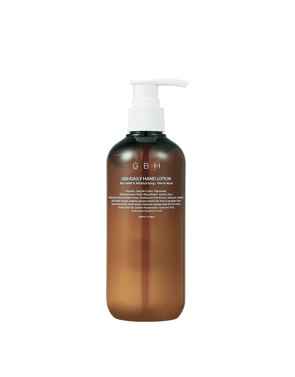 지비에이치 코스메틱(GBH COSMETICS) 데일리 핸드로션 네롤리 머스크 280ml