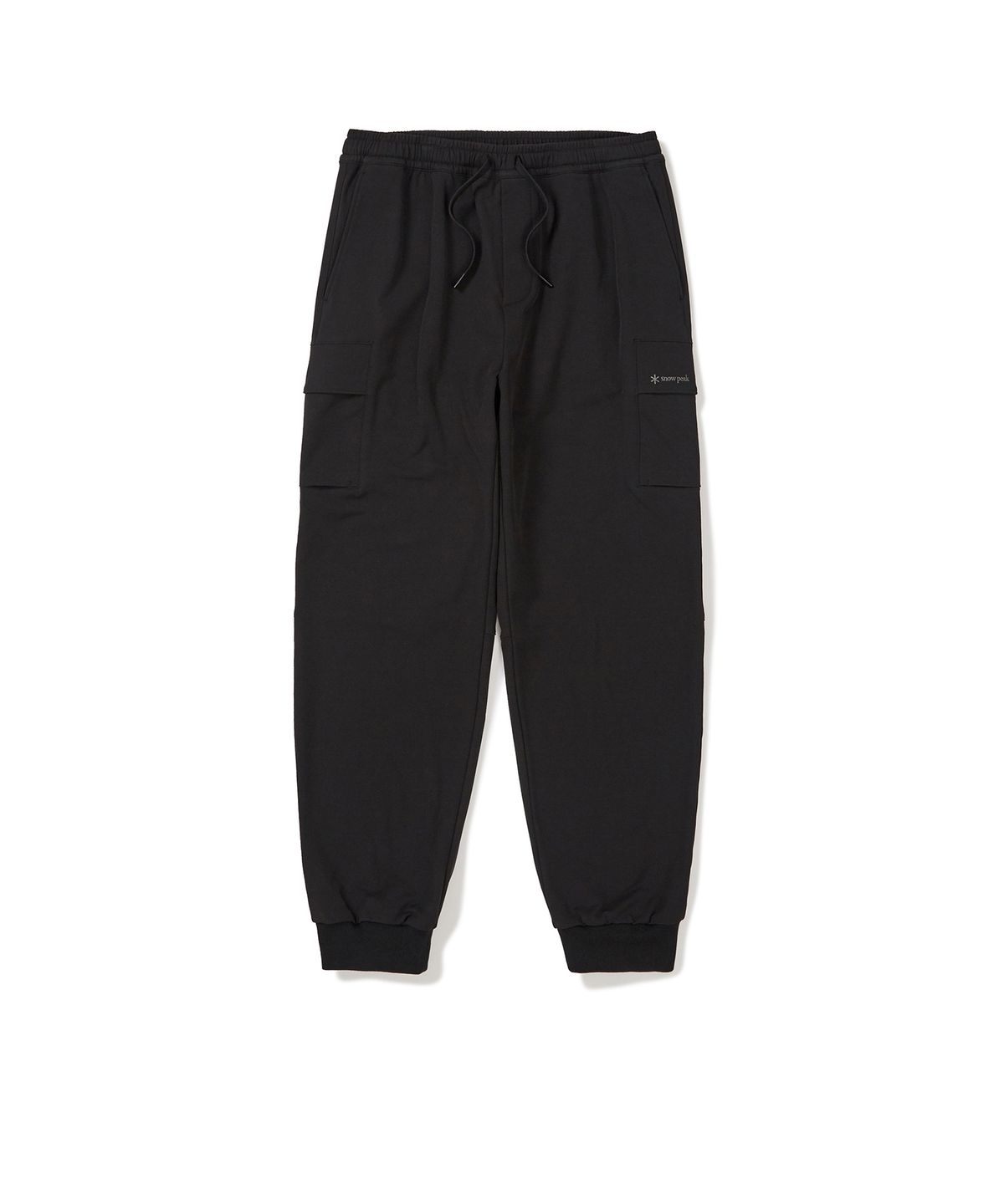 스노우피크 어패럴(SNOWPEAK APPAREL) 라고 기모 카고 조거 팬츠(S24WUTPT38) Black