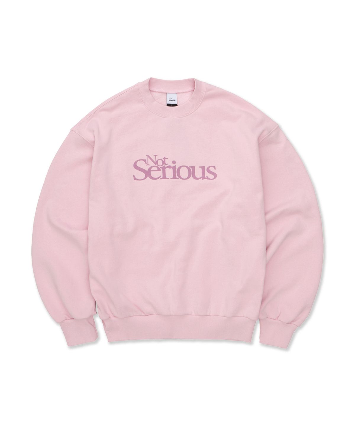디미토(DIMITO) NS SWEATSHIRT LIGHT PINK