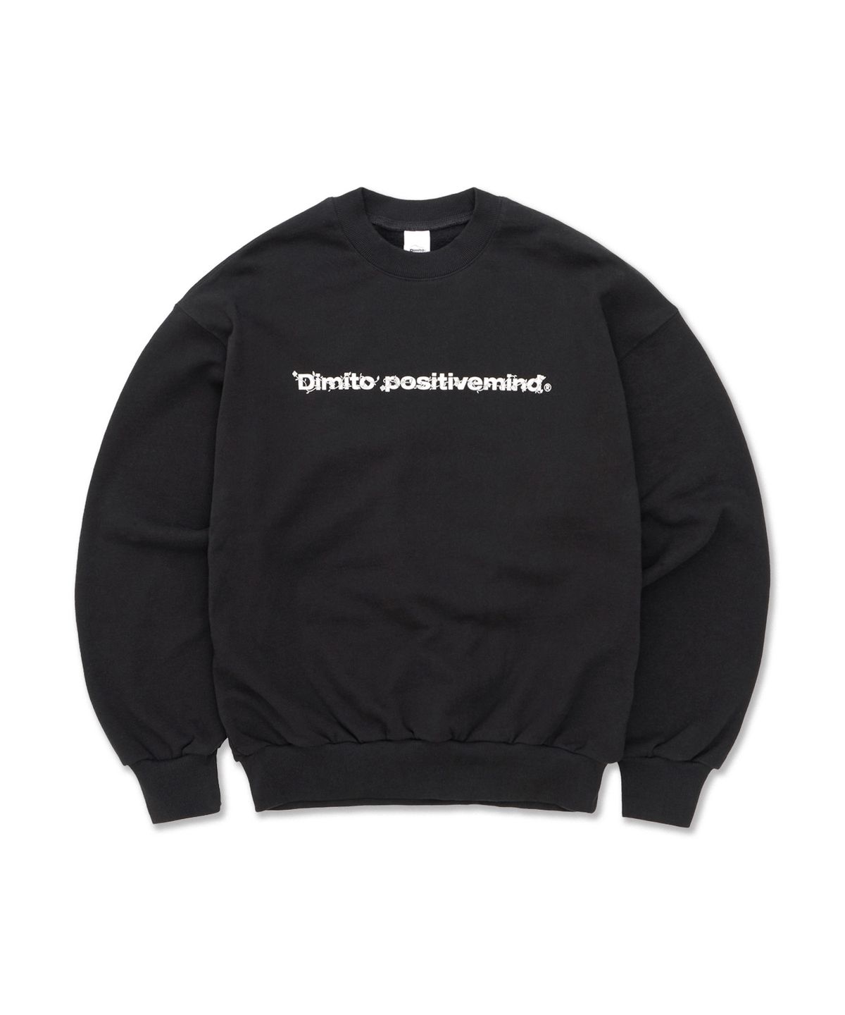 디미토(DIMITO) NATURE SWEATSHIRT BLACK