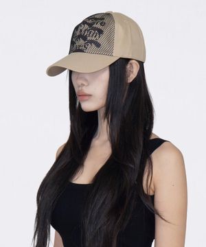Iseot Overmesh Cap_Beige