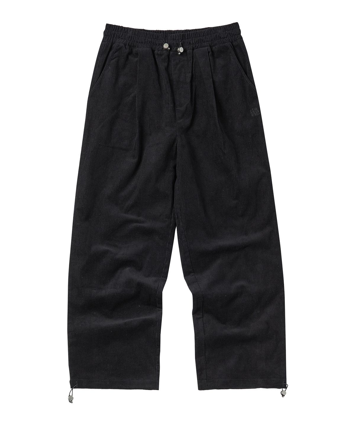 꼬모니노즈(COMONINOZ) SNOW CORDUROY PANTS [BLACK]