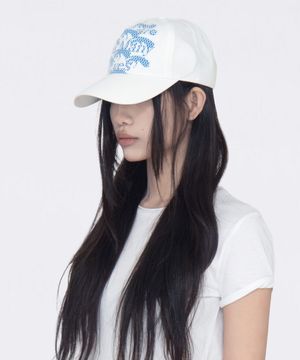 Iseot Overmesh Cap_Off White