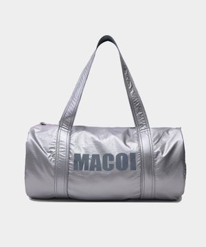 멀티 크로스 레더 프린팅 보스턴백 [그레이]