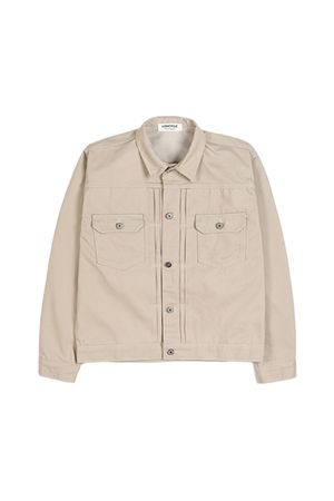 707 논페이드 원턱 데님 트러커