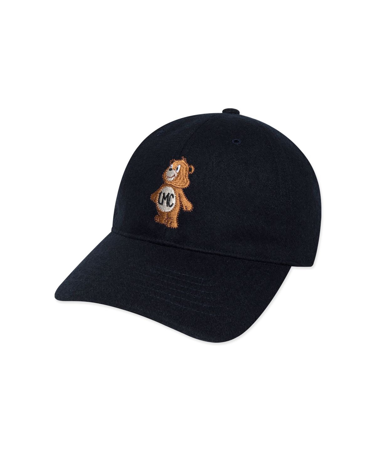 엘엠씨(LMC) EMB BEAR WOOL 6PANEL CAP black