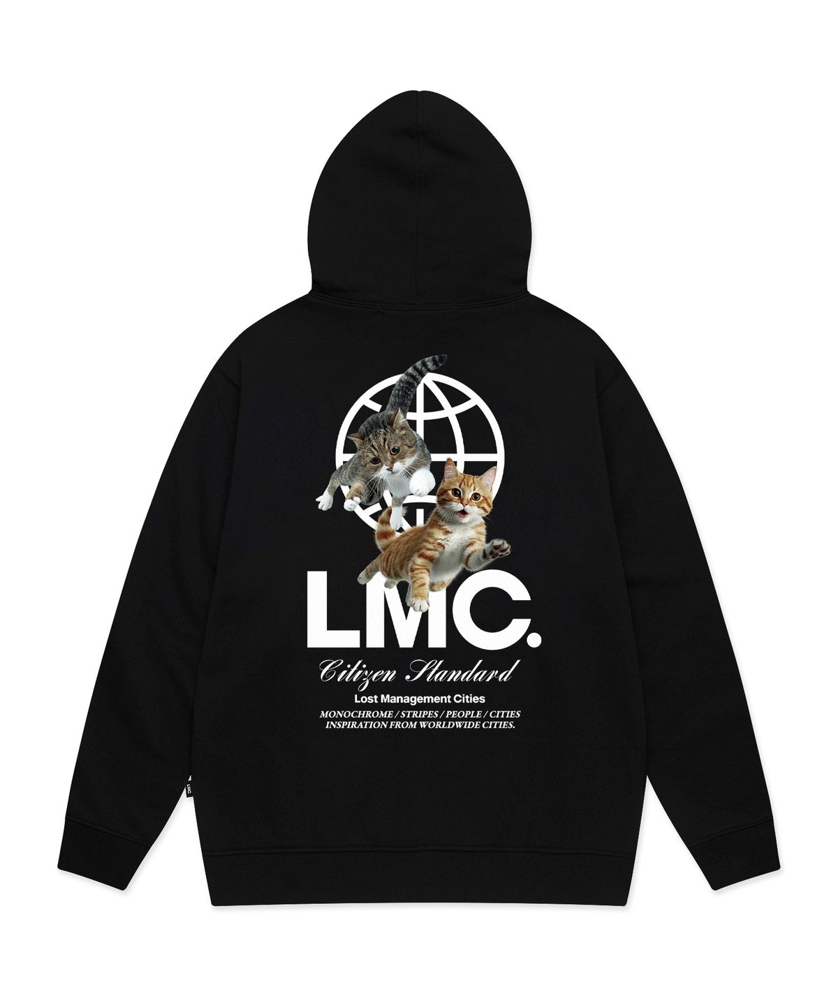 엘엠씨(LMC) FLYING CATS HOODIE black