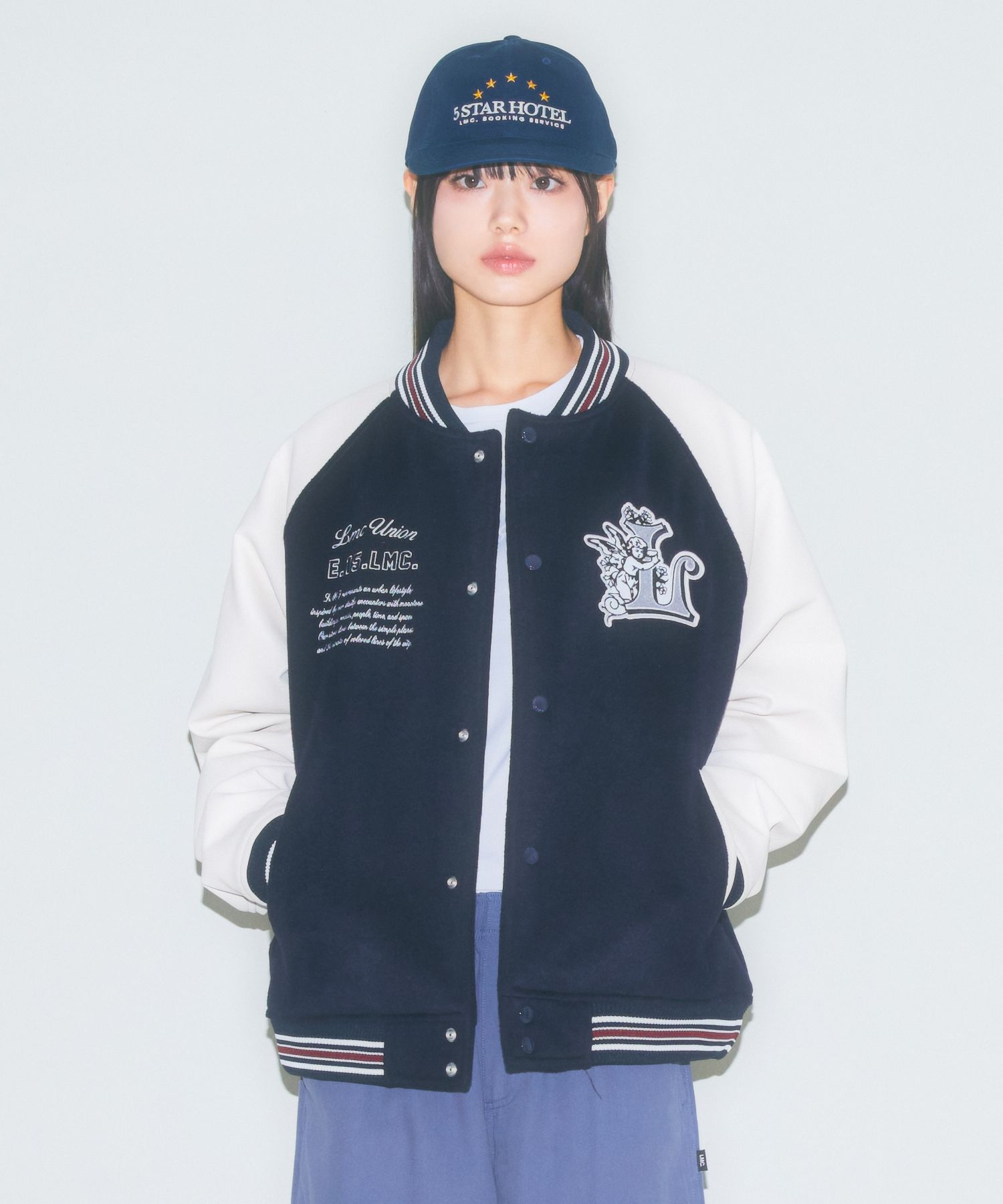 ★24-25FW新作★LMC★UNION ANGEL VARSITY JACKET d1de9c07d19586bdc467e95ed9e142