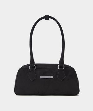 스웨이드 이지 무드 숄더 백 [블랙]