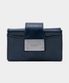 팔레트 스냅 포켓 레더 미니 카드 지갑 [네이비]