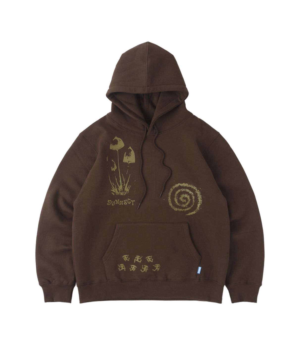 써넥트(SUNNECT) P.P.P. Hoodie - Brown