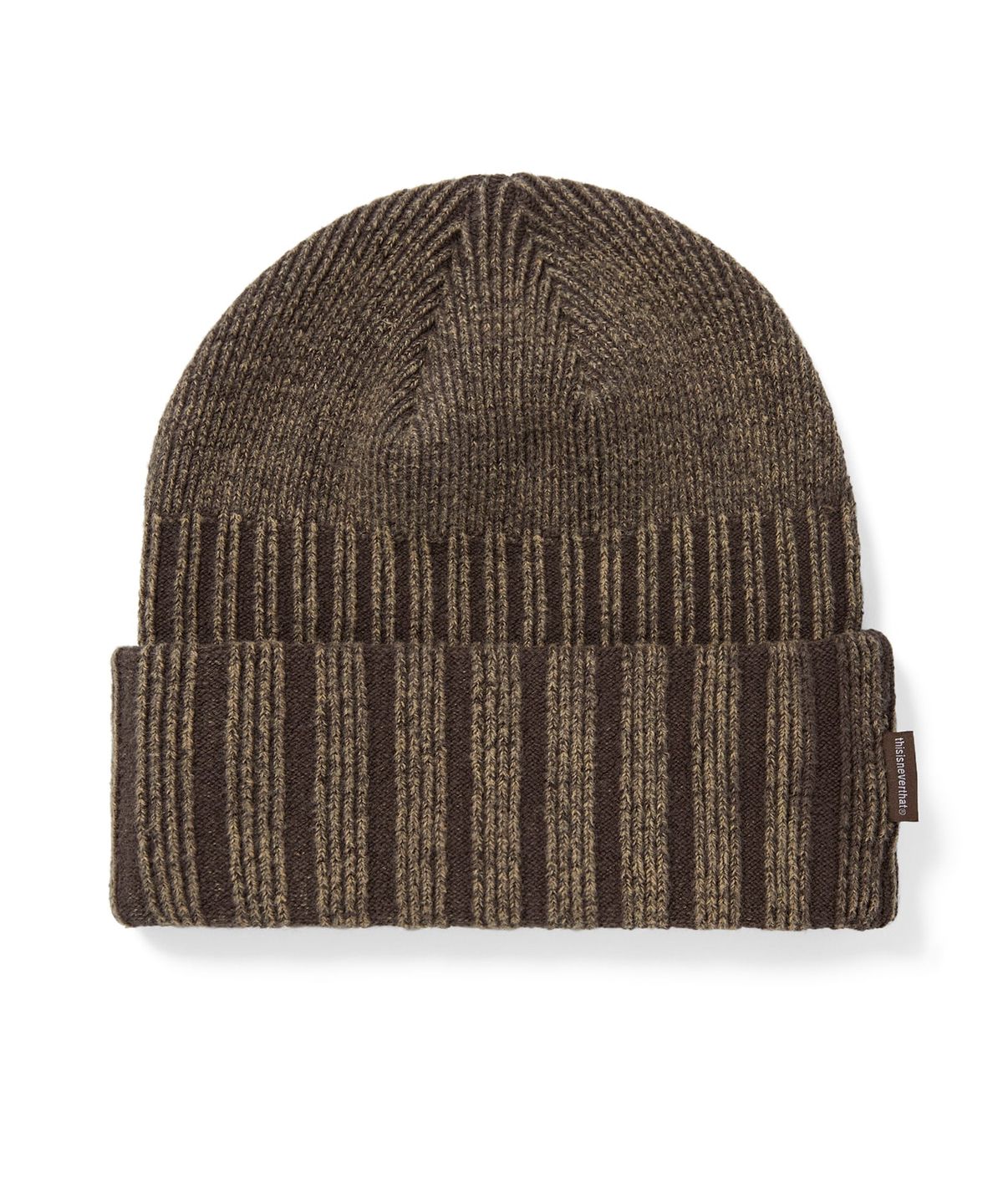 디스이즈네버댓(THISISNEVERTHAT) Bleached Beanie Brown