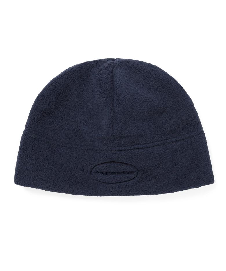 E/T-Logo Fleece Beanie Navy