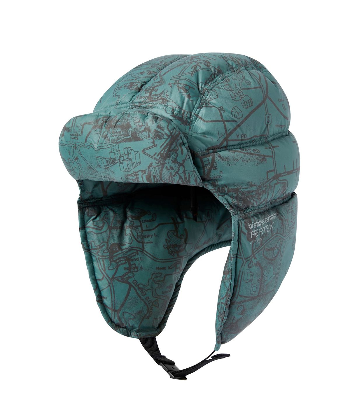 디스이즈네버댓(THISISNEVERTHAT) Padded Trooper Hat Teal
