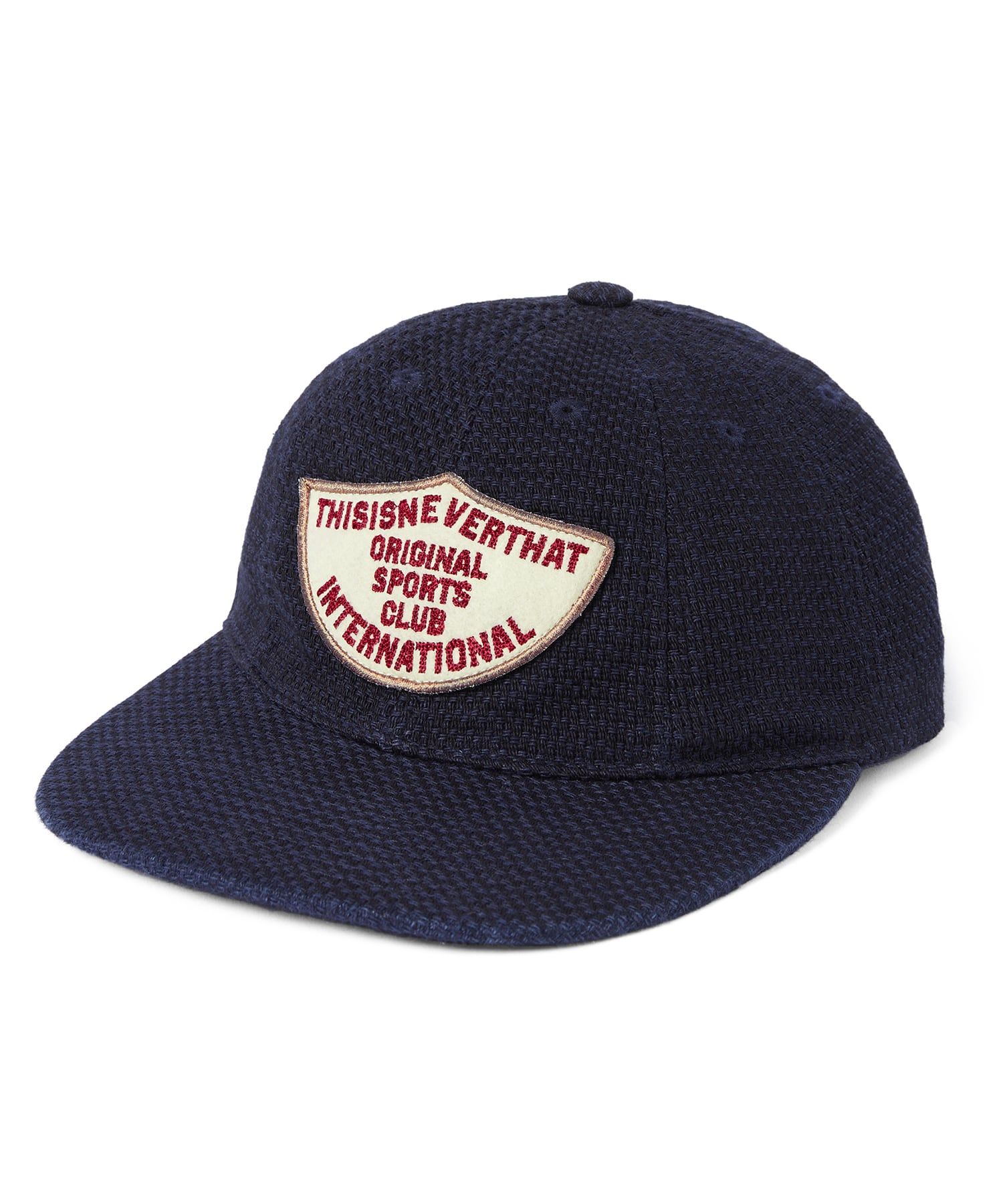 さらに100円引き◆thisisneverthat◆Washed Dobby Patch Cap MUSINSA公式 | thisisneverthat® Washed Dobby Patch Cap Navy