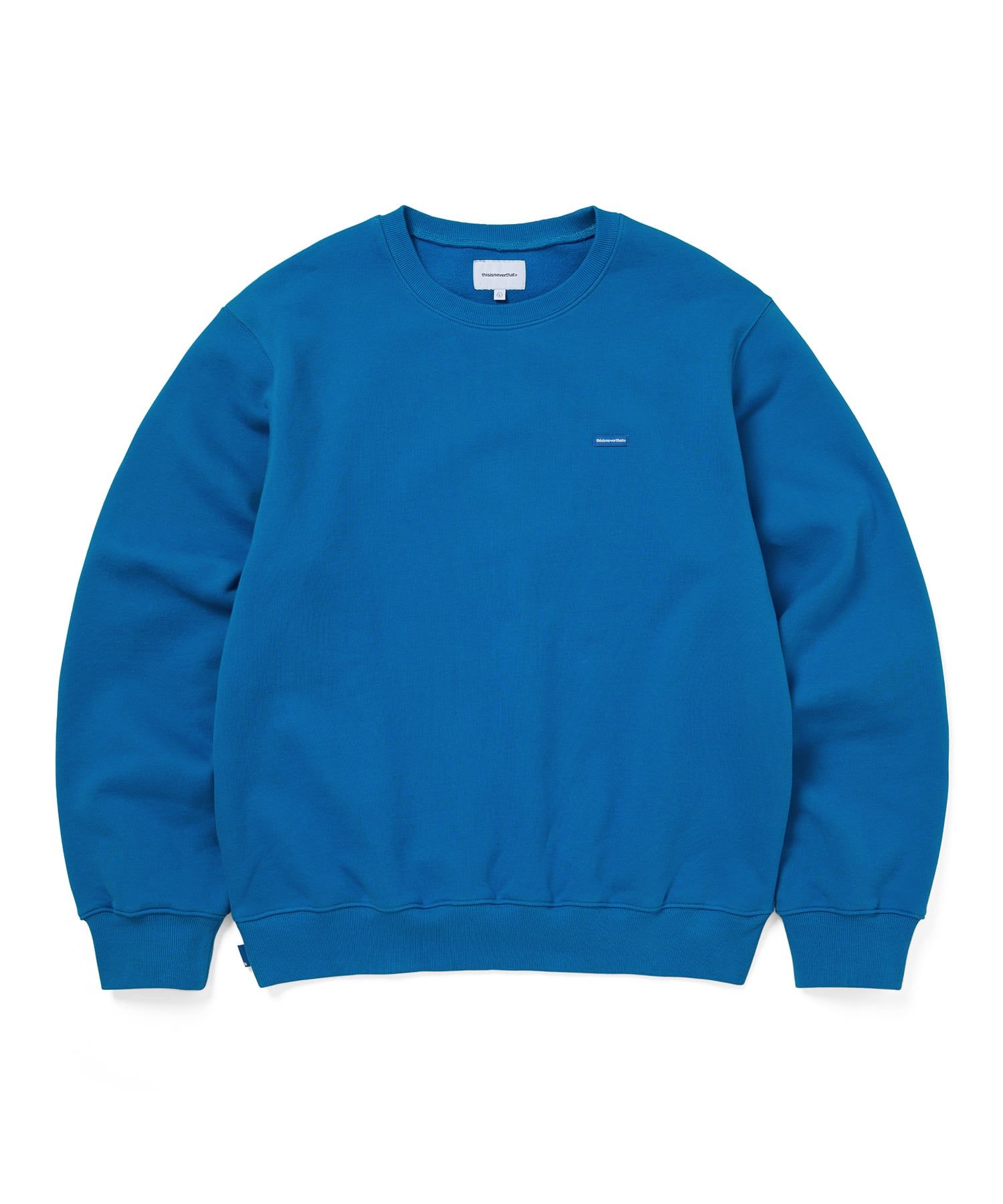 【THISISNEVERTHAT】T.N.T. Classic HDP クルーネック ブルー MUSINSA公式 | thisisneverthat® T.N.T. Classic HDP Crewneck Blue
