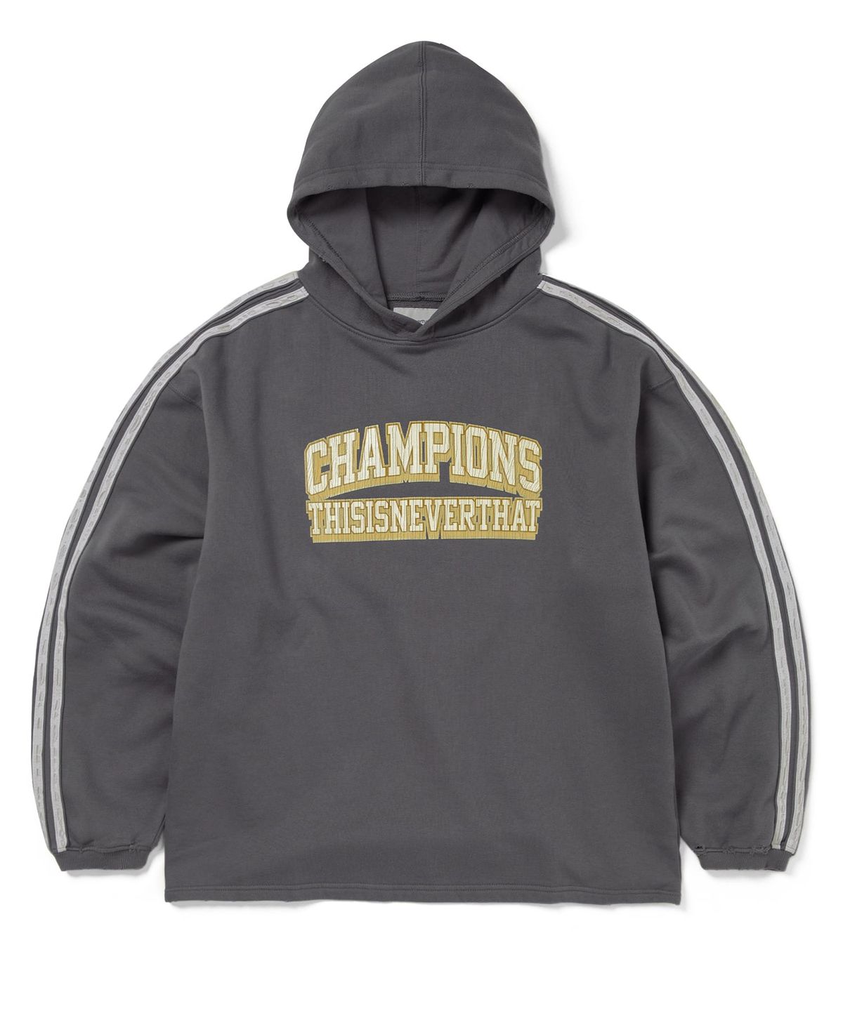 디스이즈네버댓(THISISNEVERTHAT) TNT Sports Hoodie Dark Grey