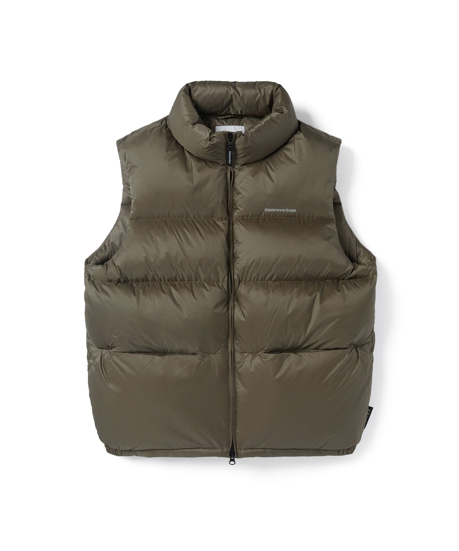 MUSINSA公式 | thisisneverthat PERTEX® T ダウンベスト オリーブ