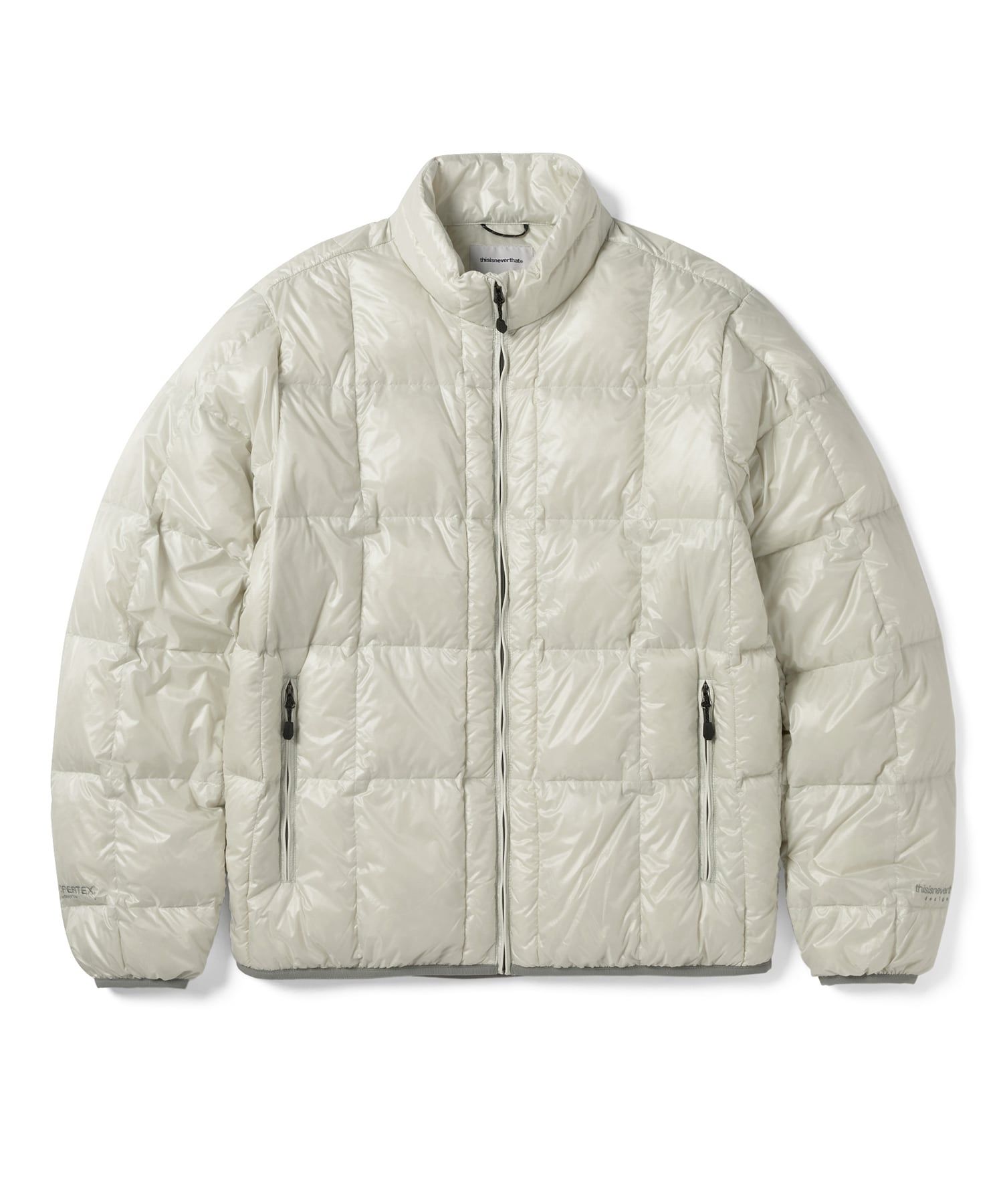 MUSINSA公式 | thisisneverthat PERTEX®ライトダウンジャケットアイボリー