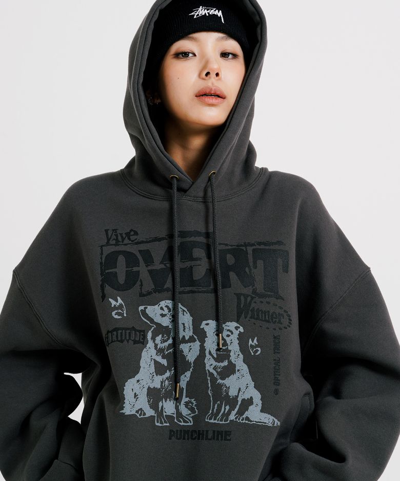 오버트 후드 다크그레이 ISHD9159