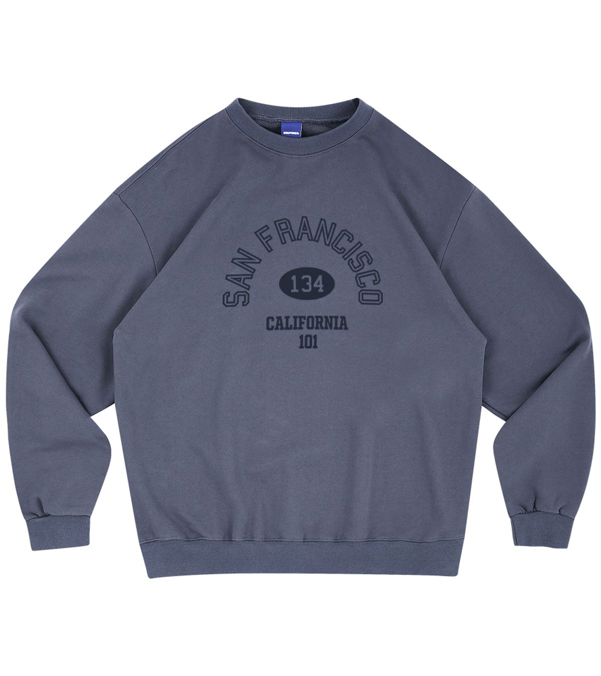 스텝온리(STAFFONLY) SAN FRANCISCO SWEATSHIRTS (WASHED NAVY)
