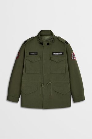 [CORE] 밀리터리 디테쳐블 점퍼 카키 HH14303103