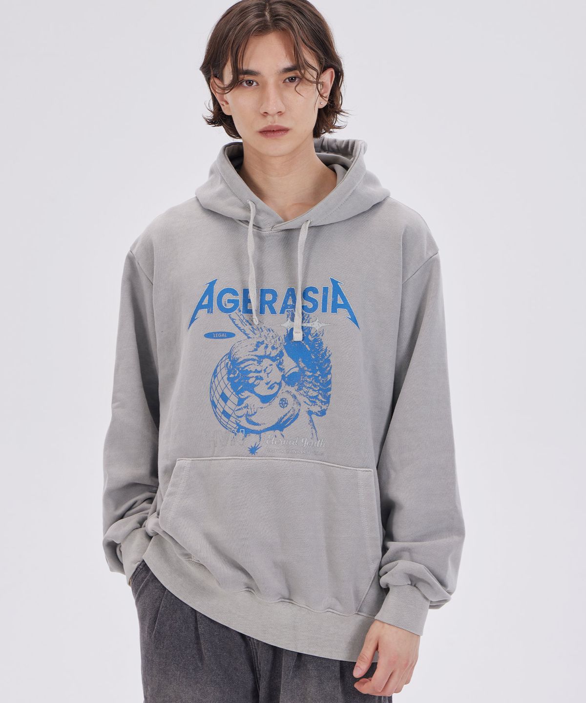 디스펑트(DYSFUNCT) HVN PIGMENT HOODIE(GRAY)