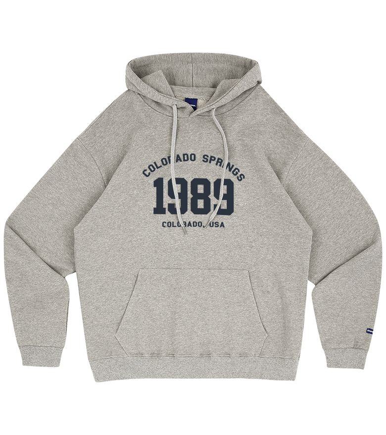 COLORADO 1989 HOODIE (MELANGE GREY)