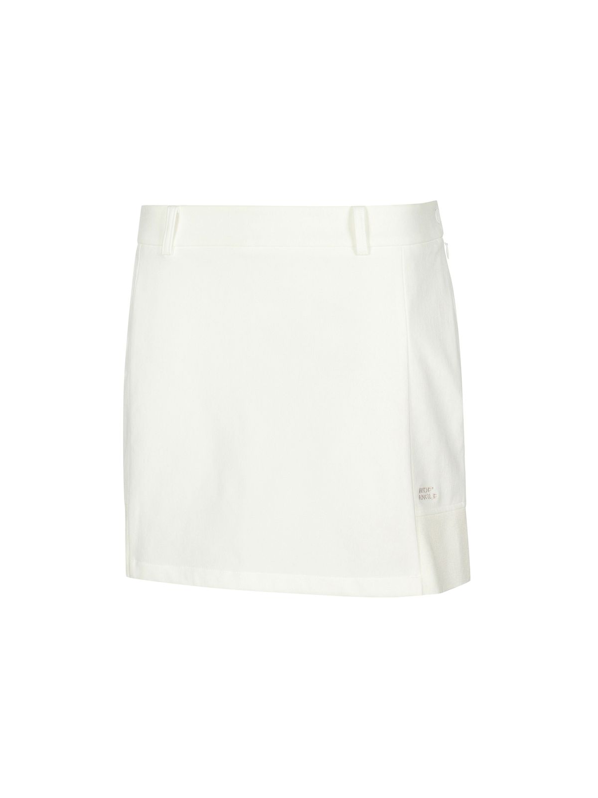 와이드앵글(WIDEANGLE) CO 니트 믹스 큐롯 L_Off White