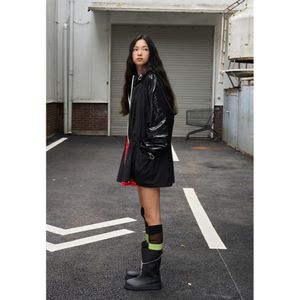 (레인) 배색 스트링 우비 AQ7WZ860