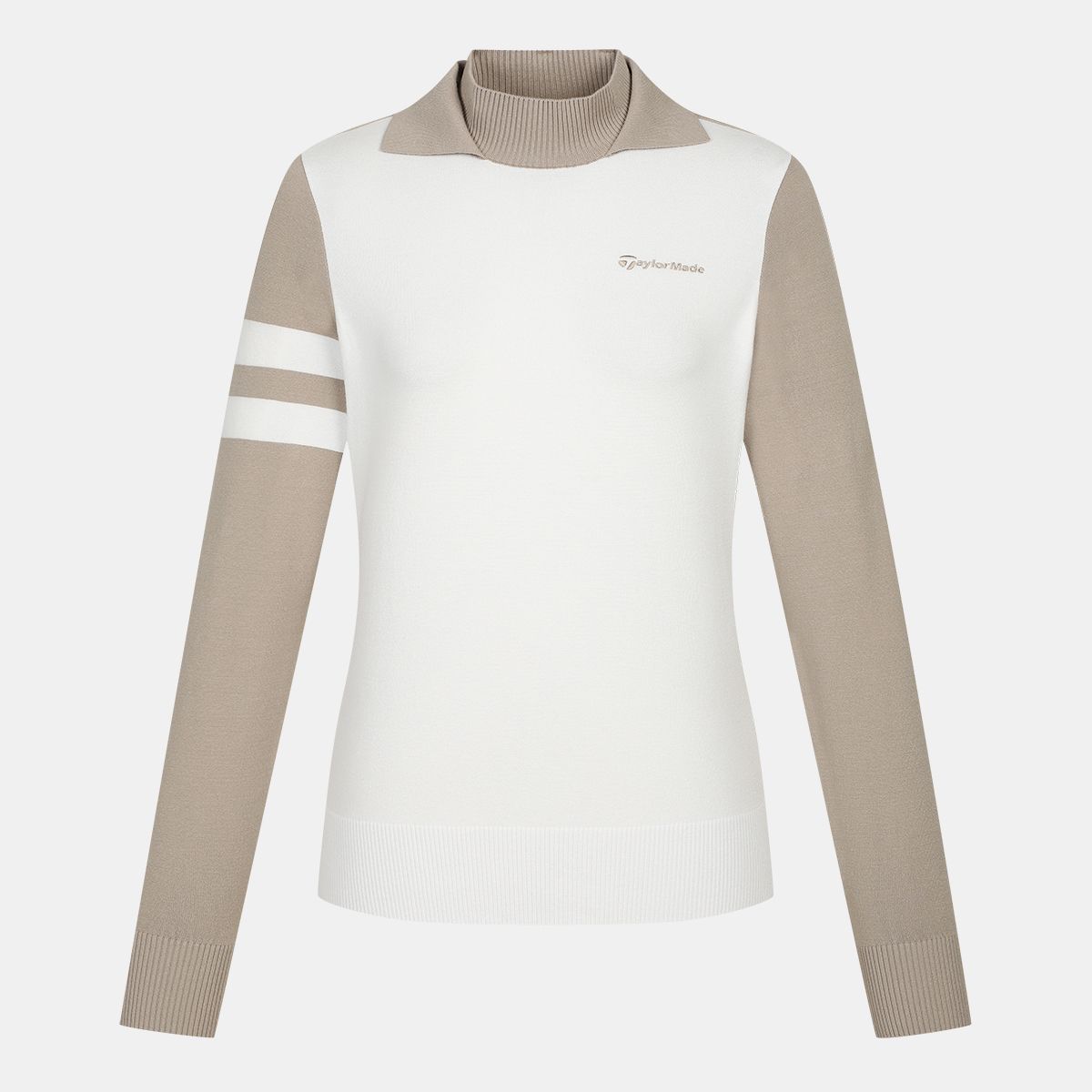 테일러메이드 어패럴(TAYLORMADE APPAREL) 여성 변형넥 니트 TSN-72HG22-509