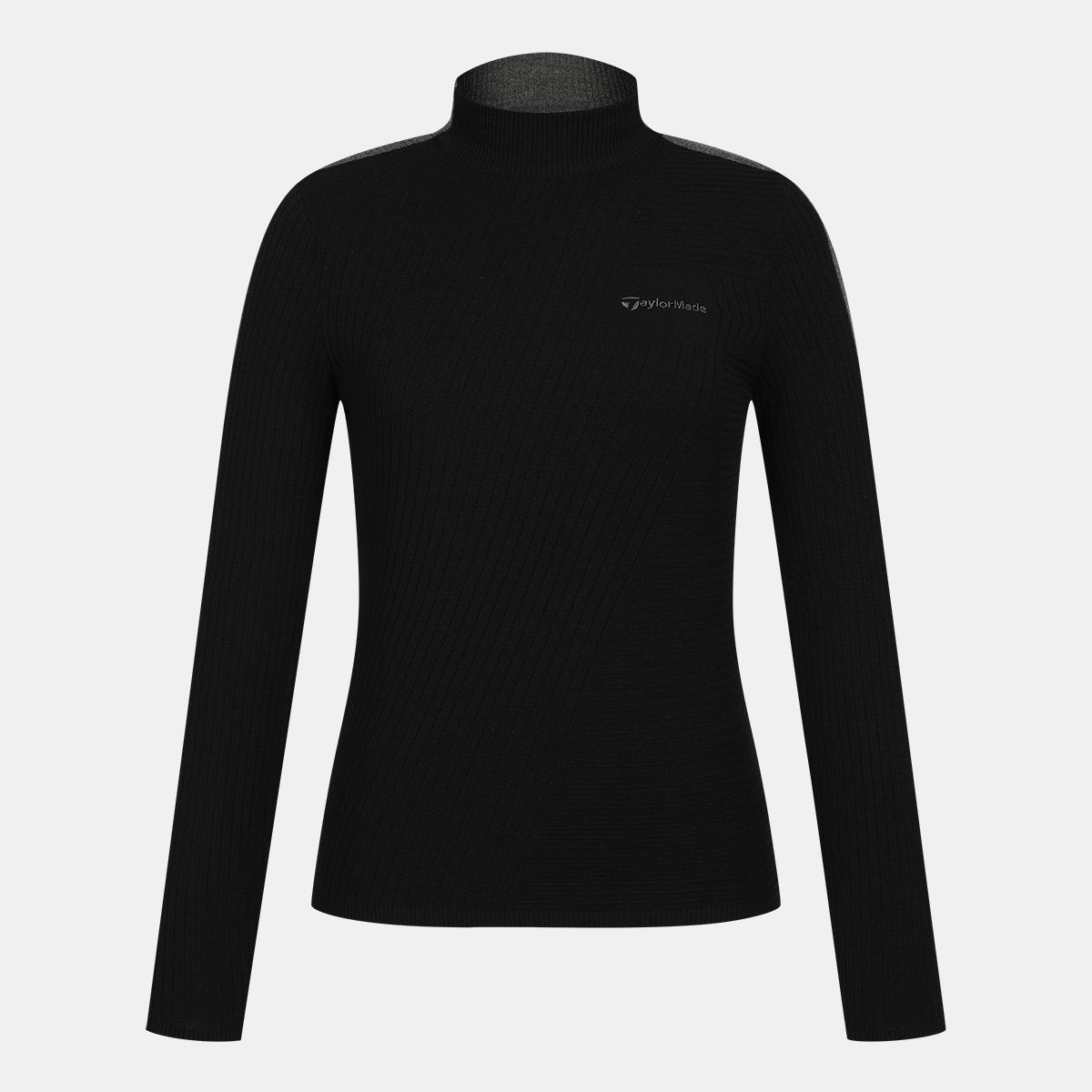 테일러메이드 어패럴(TAYLORMADE APPAREL) 여성 하이넥 골지 니트 TSN-72HG21-199