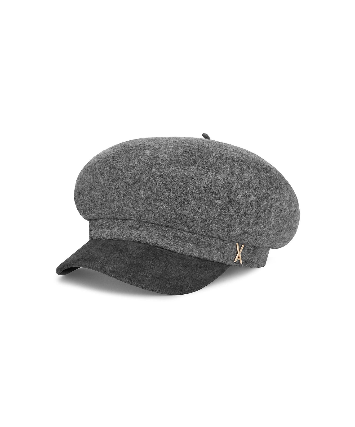 キャップ VARZAR VA Studded Wool Combo Newsboy Cap Camel VA Stud Wool Combo Newsboy Cap / Camel - VARZAR | 60