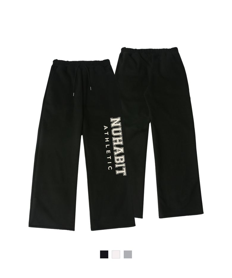 N/H ATHLETIC 기모 와이드 팬츠 (GWP4-4NH1233)