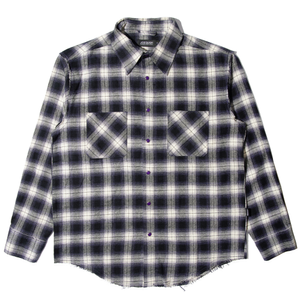 Kurt 2 Flannel Shirt (Purple)