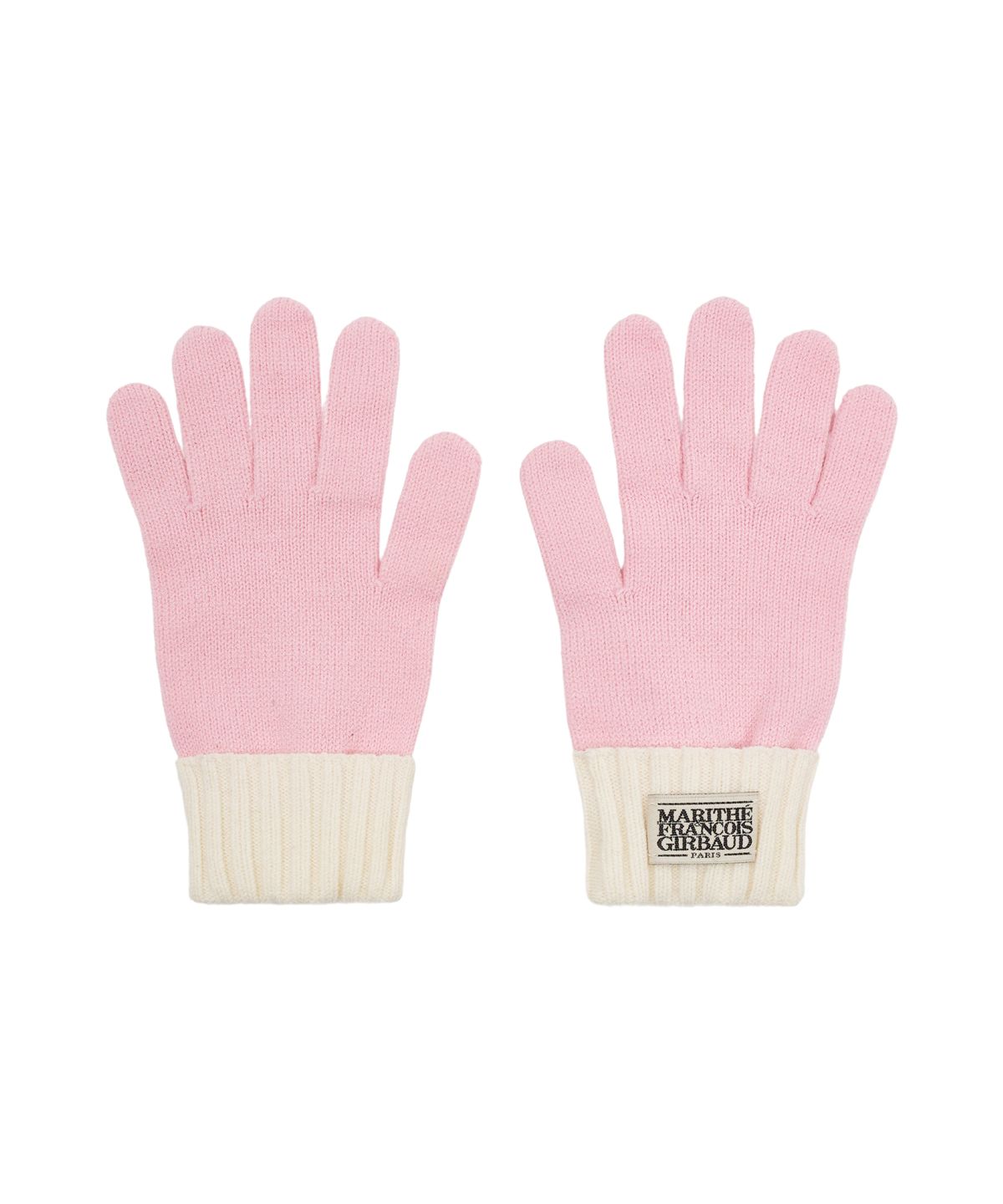 마리떼 키즈(MARITHÉ KIDS) ENFANT CLASSIC LOGO KNIT GLOVE pink